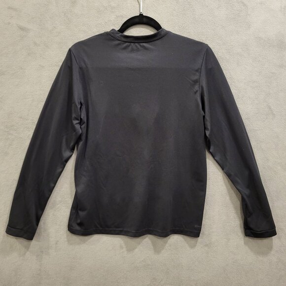 Adidas Performance Shirt Men's Size Medium‎ Black Crew Neck Lightweight Gym - Picture 2 of 6